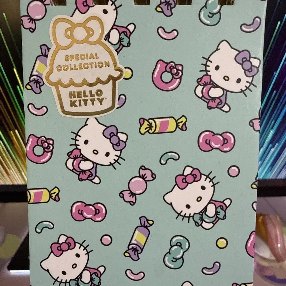 Hello Kitty Notepad Spiral Long Reporters List 2024 Sweet Celebration Sanrio